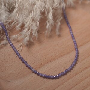 COLLAR ZIRCONITA MORADO 3MM