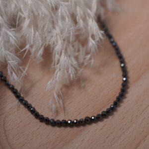 COLLAR ZIRCONITA NEGRO 3MM