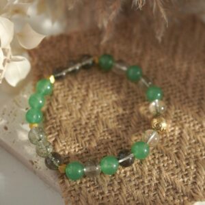 PULSERA PIEDRAS CRISTAL DE ROCA