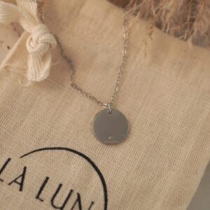COLLAR CHAPA BRILLO 15MM